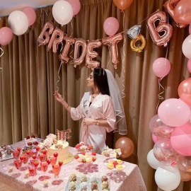 Fotózáshoz,lánybúcsúra fátyol és szalag ” Bride to be” felirattal
